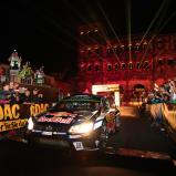 ADAC Rallye Deutschland, Showstart, Porta Nigra, Trier, Volkswagen Motorsport, Andreas Mikkelsen